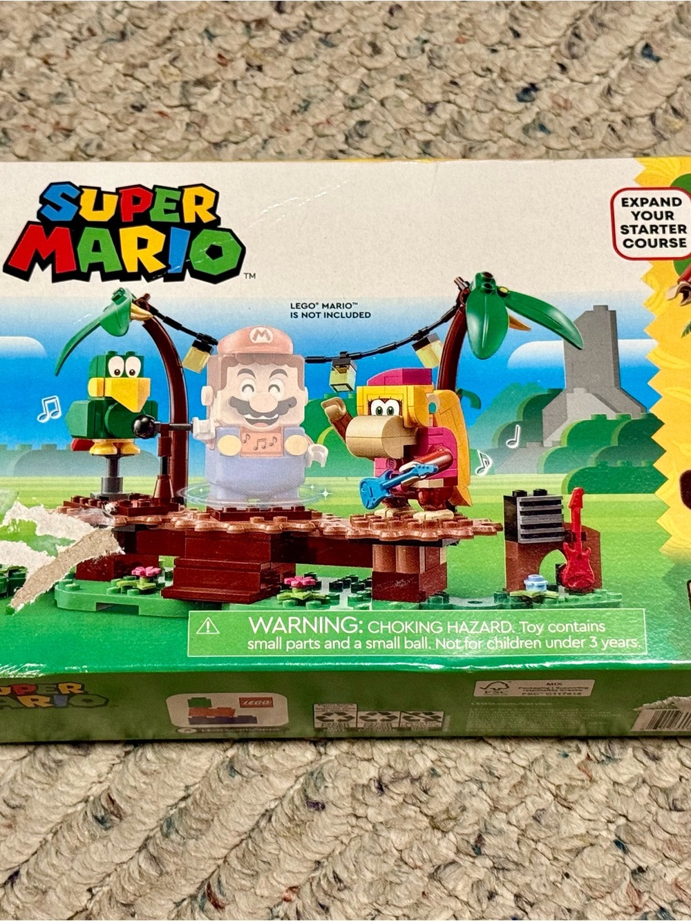 LEGO Super Mario DIXIE KONG'S JUNGLE JAM Expansion 71421 Donkey Kong New Sealed